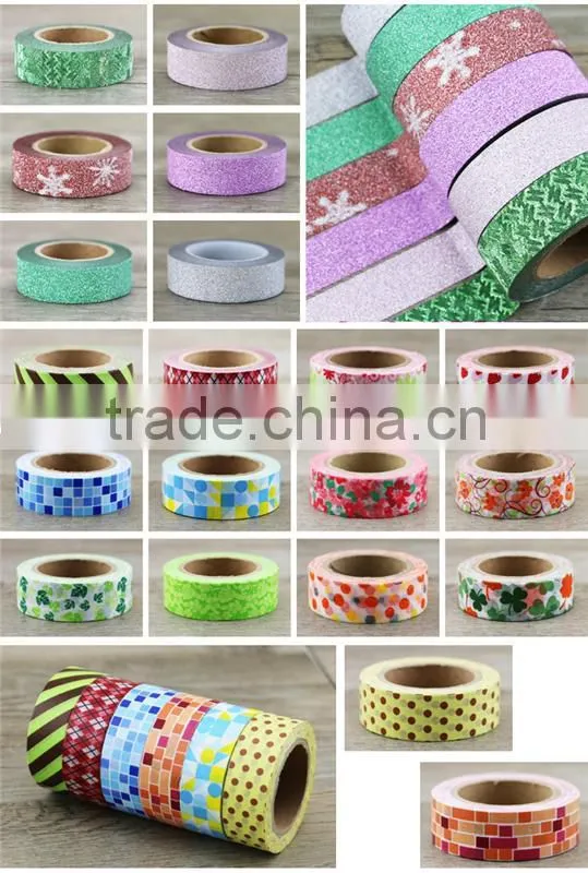 Colorful foil paper tape wholesale direct buy from china