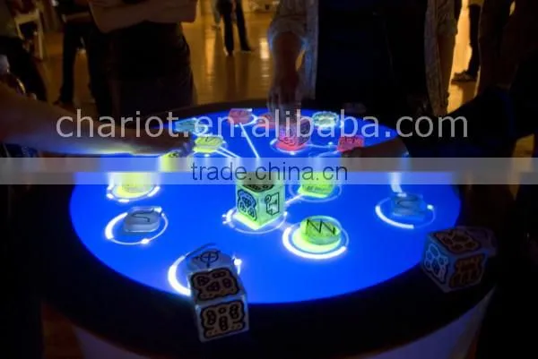 High enjoy Chariot bar top interactive projection Online game best quality low price