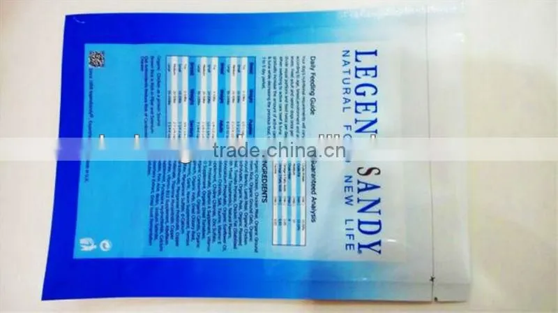 PET12/VMPET12/PE80 plastic bag