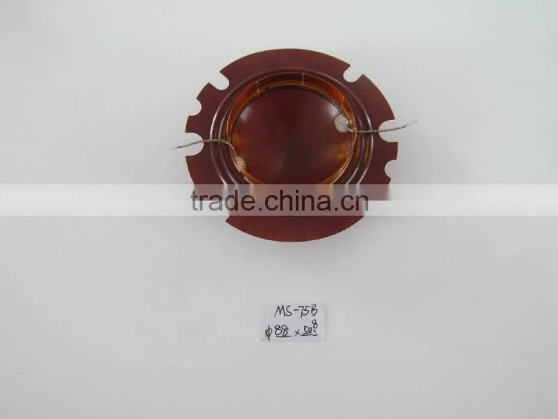 MS-75B PA Speaker Parts Voice Coil Diaphragm