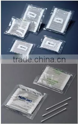 Double-tip Cotton Swab with Paper Handle for disposable usage