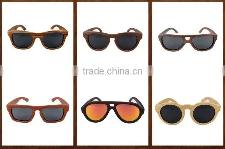 2016 Wholesale Custom Optical Shampoo&Wood Glasses customized Logo for All Ages