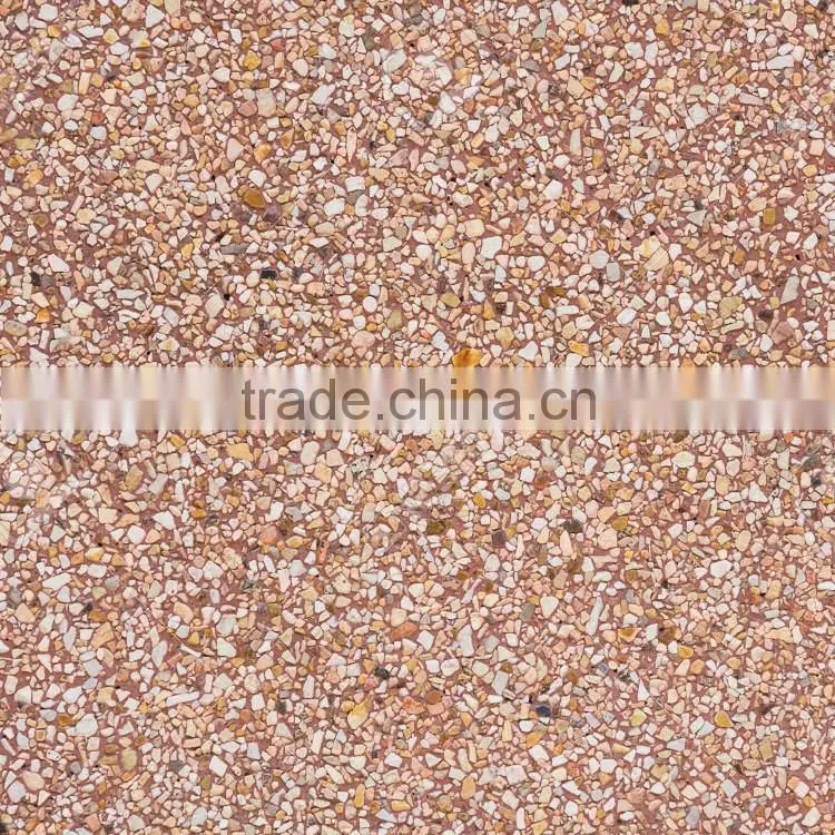 Mixed color gravel stone for cultural building decoration
