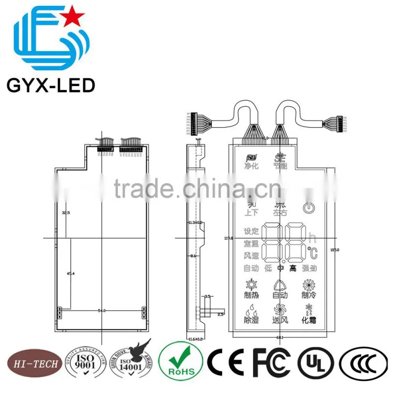 Good reliability White color Custom Gree Air conditioner Graphic display