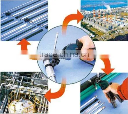 LS-600R Wholesale Stainless Steel Cable Tie Gun Strapping Tool Cable Tie Tensioning Tool Automatic Cable Tie Tools