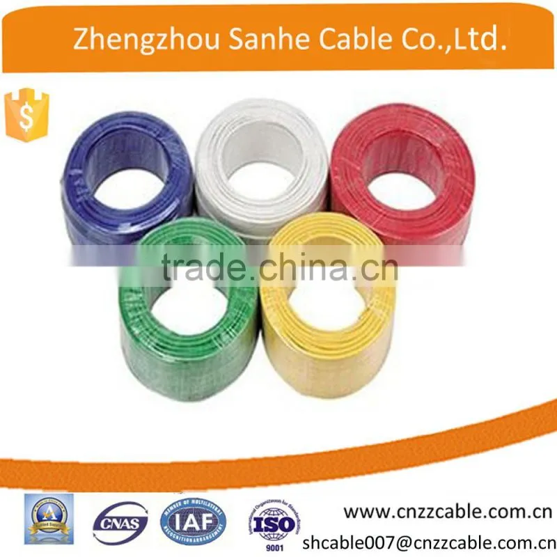 450/750V Copper conductor H05V-U/H07V-U PVCwire