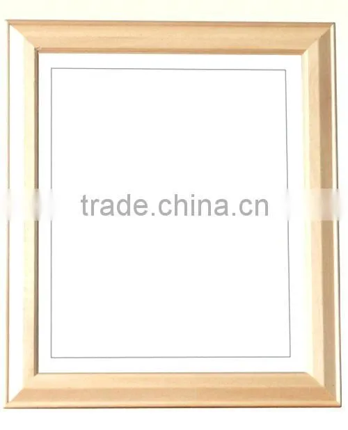 Unfinished wood frames wholesale for wall decoration