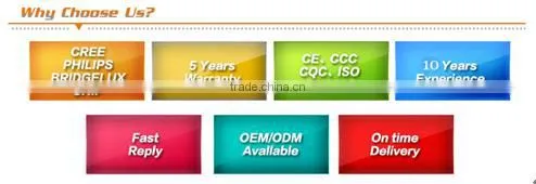 5 Years Warranty UL DLC CE Approved bridgelux led street light price