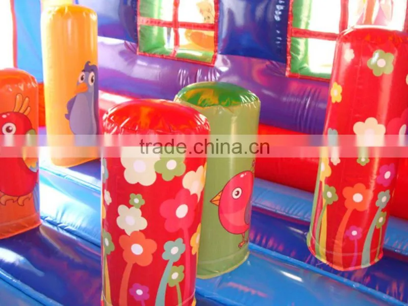 China inflatable suppliers ,Indoor Happy House inflatable bouncer, inflatable farm house