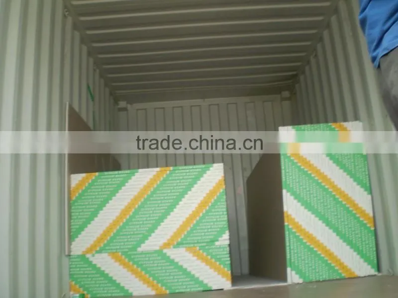 Paper faced gypsum board for wall partition