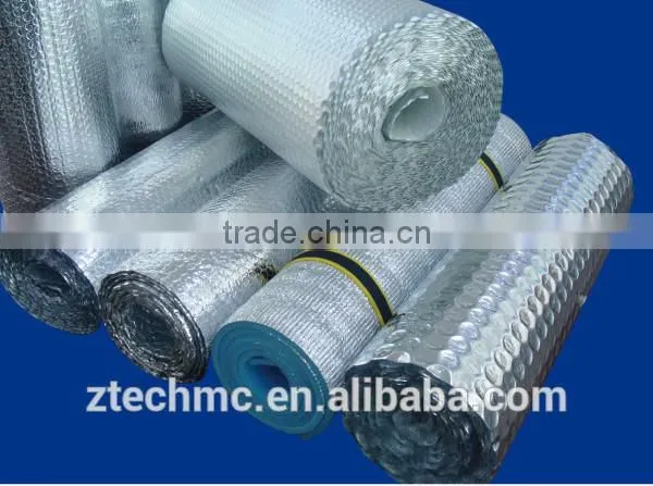 ZTECH-1500 double screw 7 layers aluminum laminating Air Bubble Film Making machine