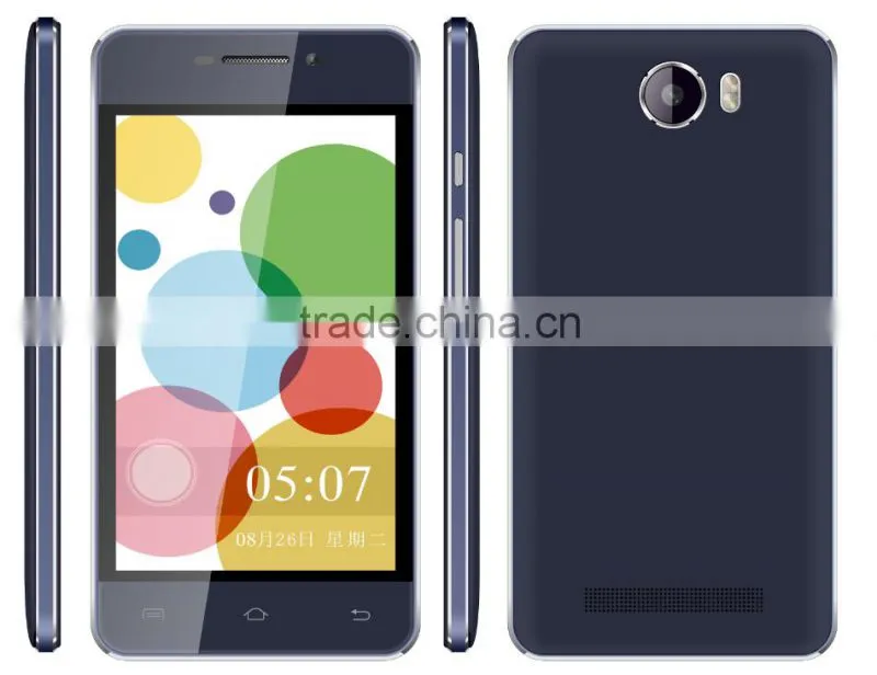 A200 4.0 inch 3G phone 512 4G Aluminum body 1500mah battery smart phone for oem