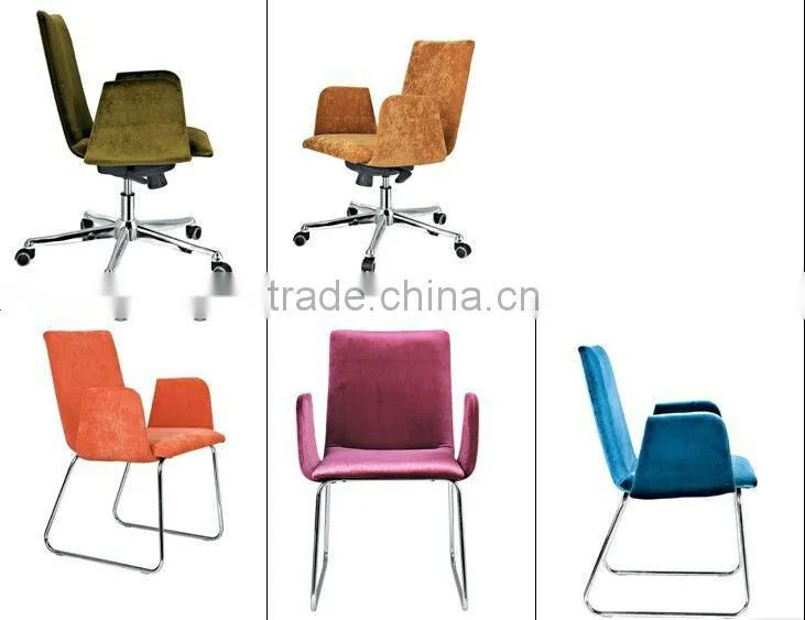 Modem hotle dinign flannel chairs with armrest AB-311