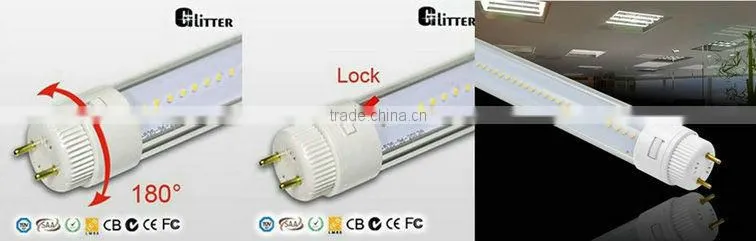 Shenzhen Manufacture t8 led tube 1200mm 18W, 20W,100lm/W