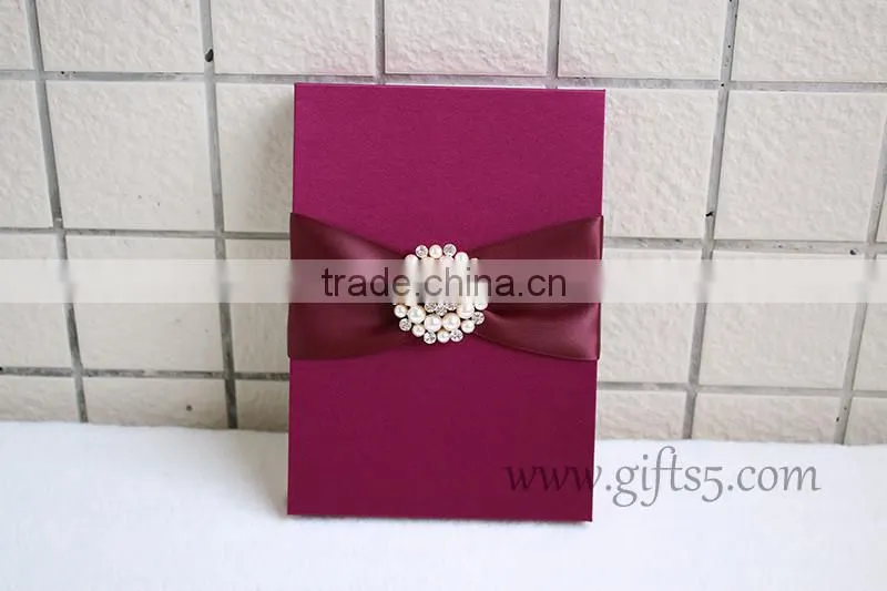 Gorgeous Burgundy Wedding box for invitations