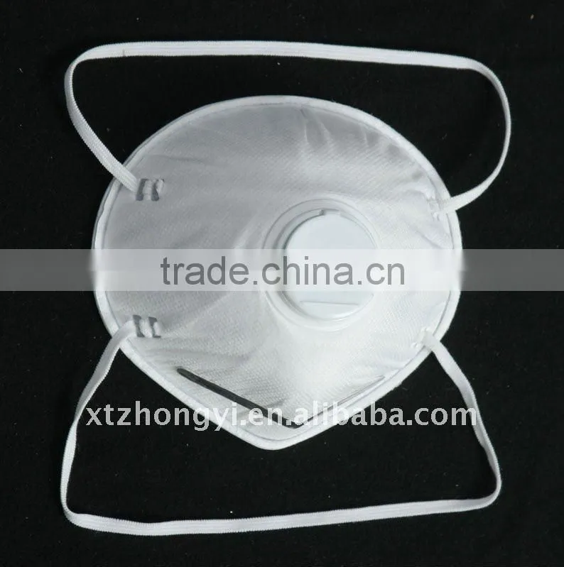 Particulate respirator face mask