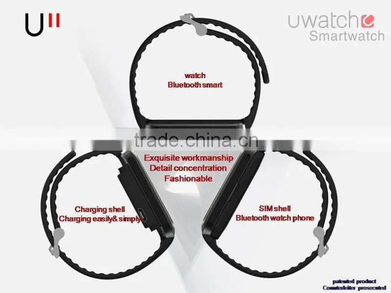 Fashion Smart Watch U11,Support Sim Card,Bluetooth 4.0 Smart Clock,Support GSM Call,Bluetooth Communication