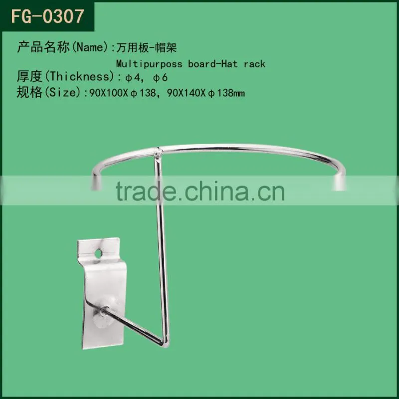 Wall mounted metal basketball display stands