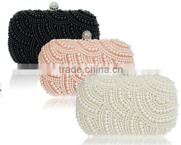 High Quality ladies evening party bag beaded womens evening bags