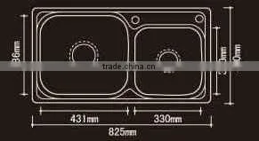 solid surface sink UB3014