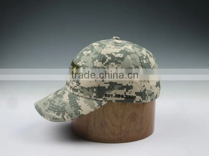 2015 Hot sale Fashional camouflage cap with embroidered LOGO