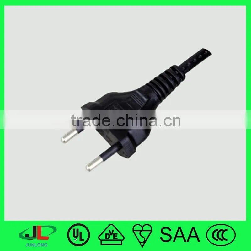 10A 250V Italy ac power cable 3 round pin plug , IEC female power cable for computer