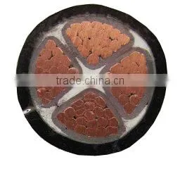 4 core cable xlpe insulated pvc coated electrical power cable 4x120mm2 medium voltage wire cable