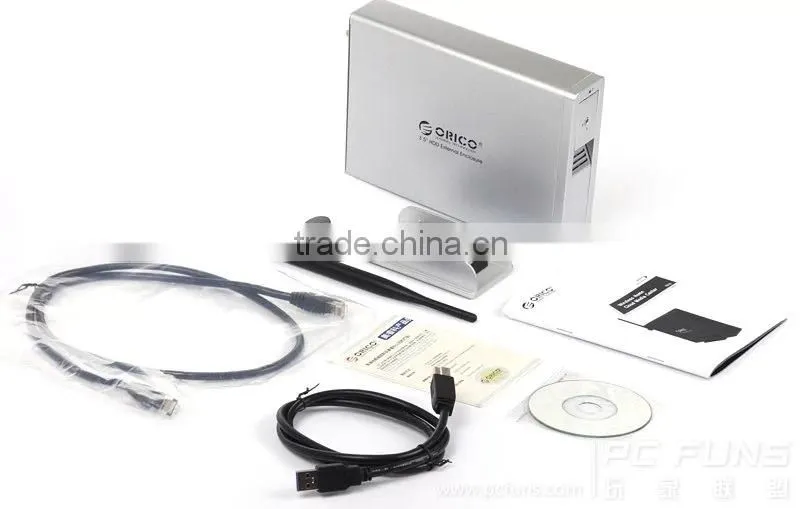 4tb Wifi 3.5'' hdd enclosure wireless external hard drive