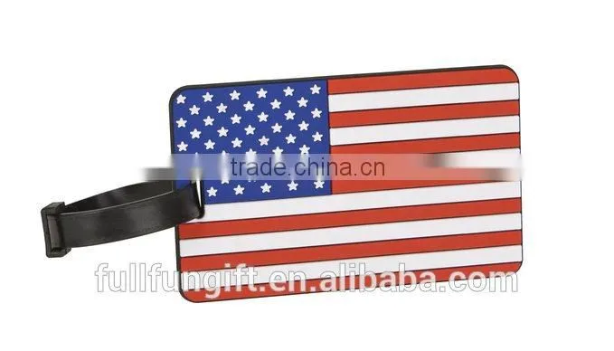 Cheapest Price Top Quality Logo Printed Soft custom luggage tag with lovely design