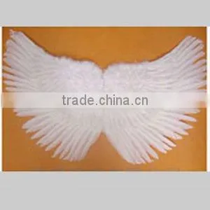 wholesale red feather wings
