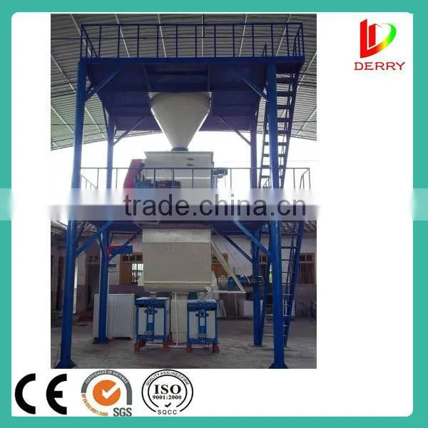 High strong horizontal paddle dry mortar mixer plant
