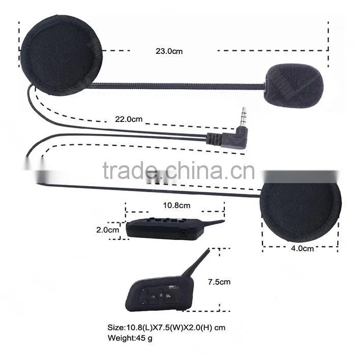 Alibaba China New Products Bluetooth 3.0 Wireless Handheld Interphones Radios