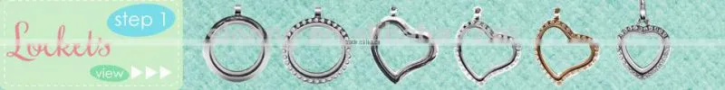 Fashion Pendant Charm Locket Living Memory Heart Necklace