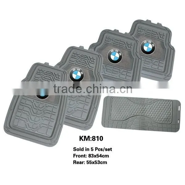 All Weather Extreme Heavy Duty Floor Mats Front & Rear Liner in Black