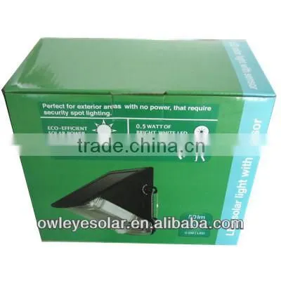 solar security light with motion sensor, solar driveway sensor light