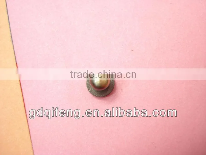 wheel for suitcase new design Decoration Handbag brass stud button 5mm