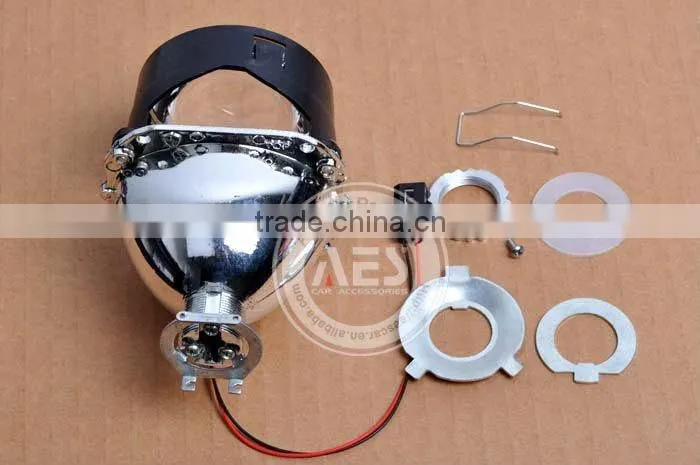 AES 2.5 hid bi-xenon projector lens, H1 xenon bulbs