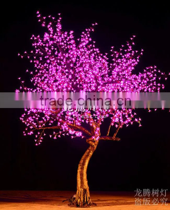 Outdoor deco Pink led cherry blossom tree light