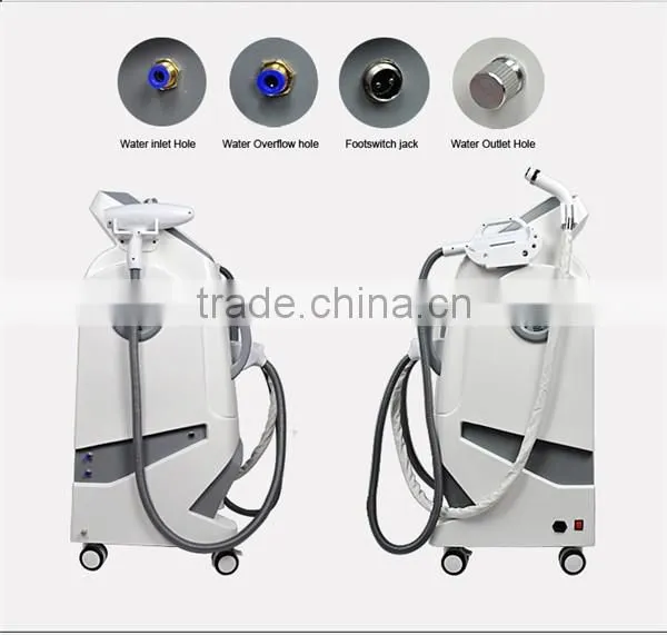 Professional Elight Ipl Rf Nd Yag Laser Tattoo Removal Machine