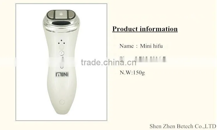 2017 new design face lifting machine home hifu treatment