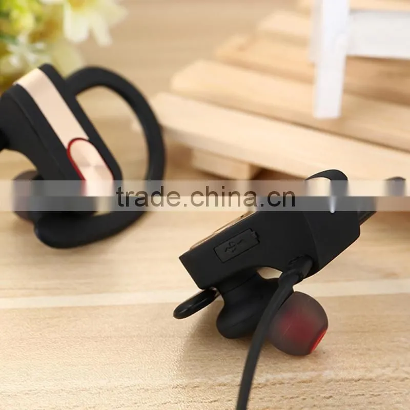 2016 High Quality In-Ear Wireless Sports Bluetooth Stereo Headphone Earbuds Headset Earphone