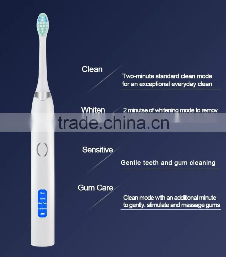 Sonic Electric Toothbrush for Adult Traveling Toothbrush Fashion Design in Wholesale
