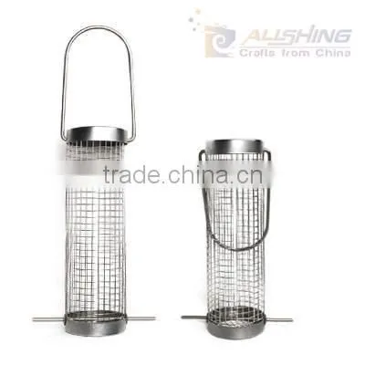 Wholesale New Metal Suet Wildlife Bird Feeder Garden Outdoor Birdfeeder Easy Fill & Clean Cage