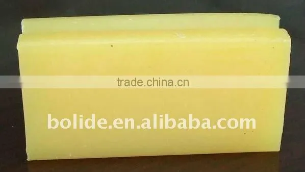 washing soap with yellow color
