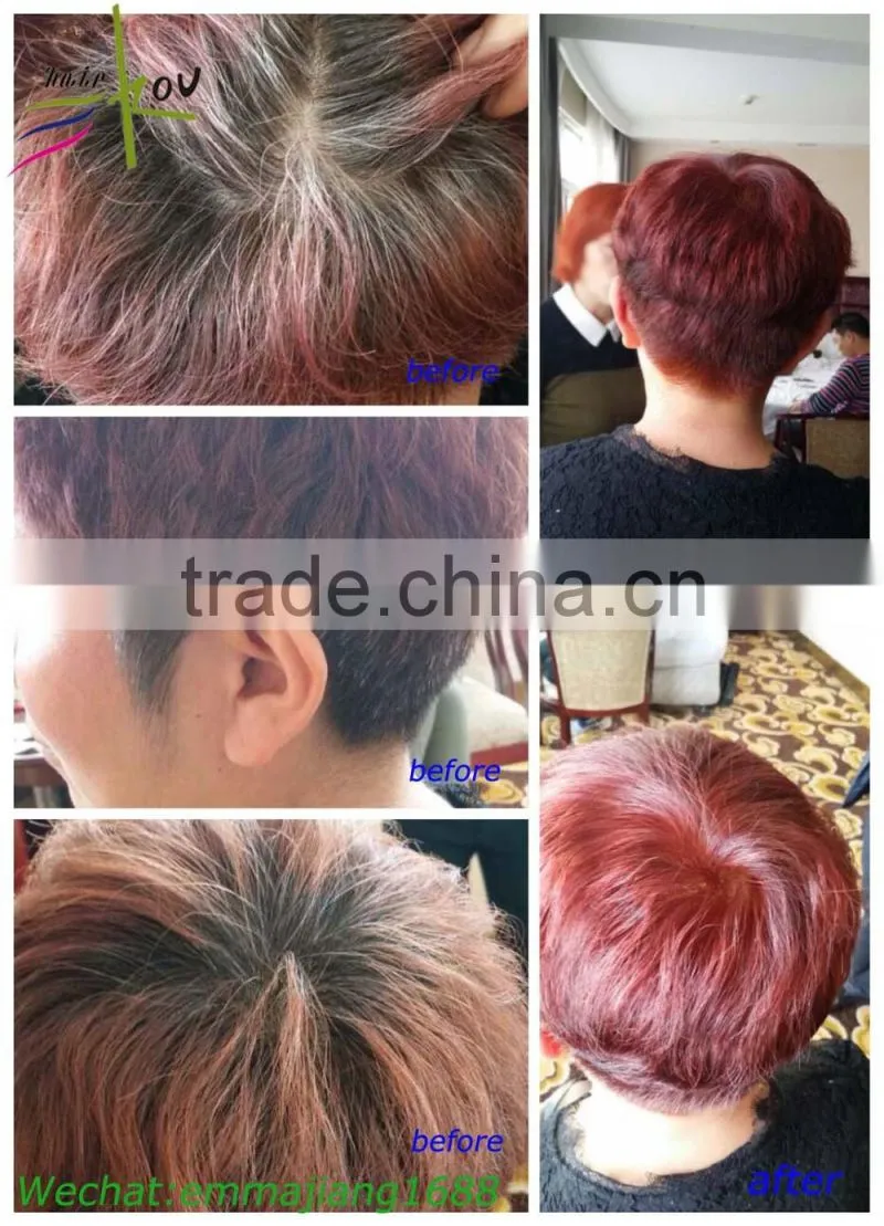 High quality hair dye for gray hair brown hair dye
