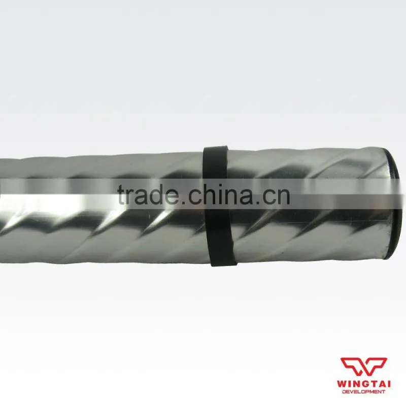 Rubber Isolation Ring Printing Magnetic Ink Roller With Ripple