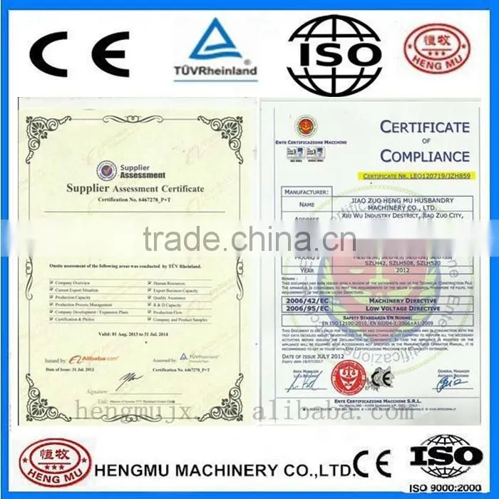 well working easy operating machine flat fliter flat bag impulse filter