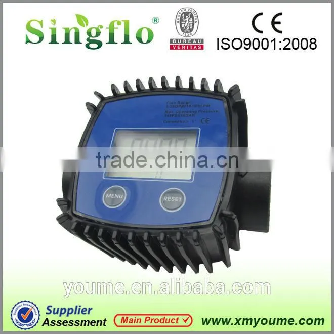 Singflo 3 inch flow meter/mini digital diesel fuel flow meter/flow meter water