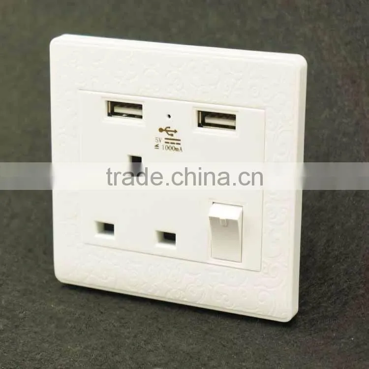 usb charger extension socket universal wall outlet socket power strip