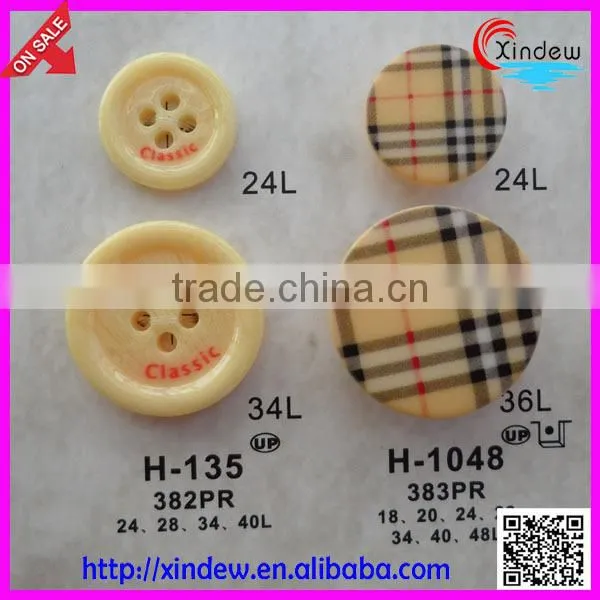 Fashion design coat buttons/shirt buttons/High-end clothing buttons
